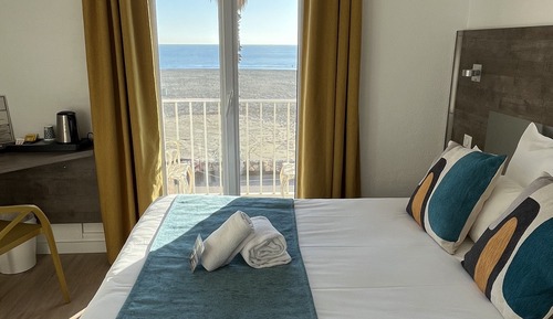 Habitación doble, vistas al mar