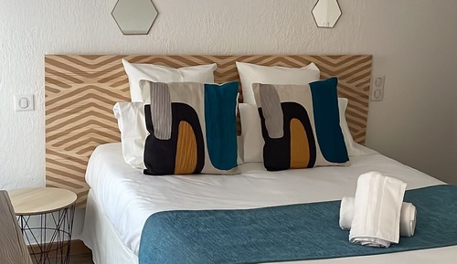 Habitación triple, terraza