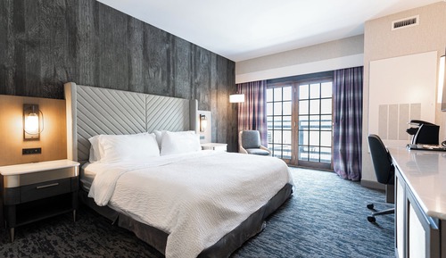 Habitación Premium, 1 cama de matrimonio grande, balcón