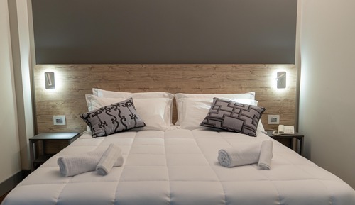 Habitación con 1 cama doble o 2 individuales