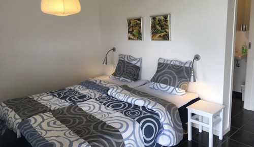 Habitación Deluxe doble, accesible para personas con discapacidad, baño privado