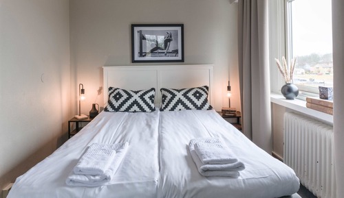 Economy Family Room (1 Double Bed 140 cm and 1 Bunk Bed in separate bedroom)