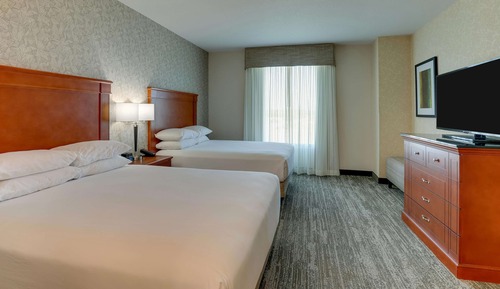 Suite, 2 camas de matrimonio, frigorífico y microondas (2 Rooms, Sofabed)