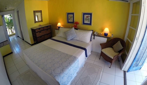 Habitación doble, vistas al mar, planta baja