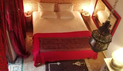 Habitación romántica doble, vistas al jardín