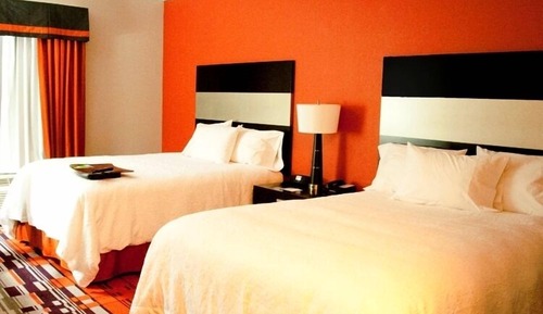 Habitación, 2 camas de matrimonio, accesible para personas con discapacidad, no fumadores