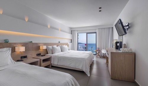 Habitación triple estándar, vistas al mar