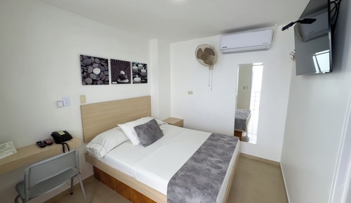 Habitacion Doble con aire acondicionado