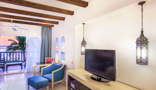 Camas gemelas, de lujo, vista mar