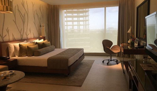 Habitación Deluxe, 1 cama de matrimonio grande, vistas a la ciudad