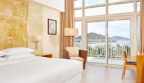 Habitación, 1 cama de matrimonio grande, vistas al mar