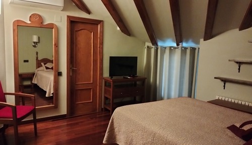 Habitación Doble 1 cama Interior Buhardilla