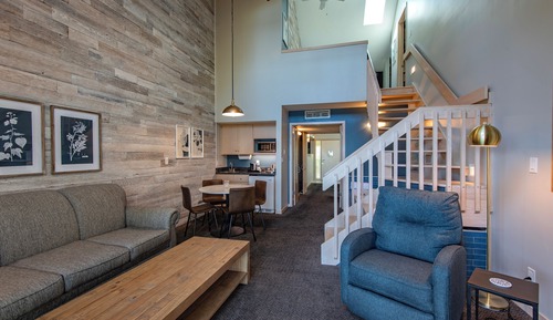 Suite, 2 habitaciones, vistas a la bahía (2nd Floor with Fireplace & Jetted Tub)