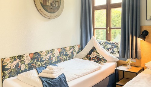 Habitación con 2 camas individuales