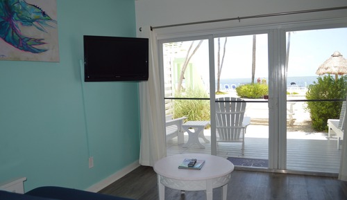 Suite Deluxe, 1 cama de matrimonio grande, cocina básica, frente al mar