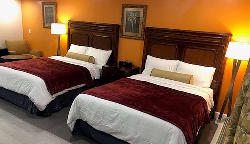 Habitación, 2 camas de matrimonio, no fumadores