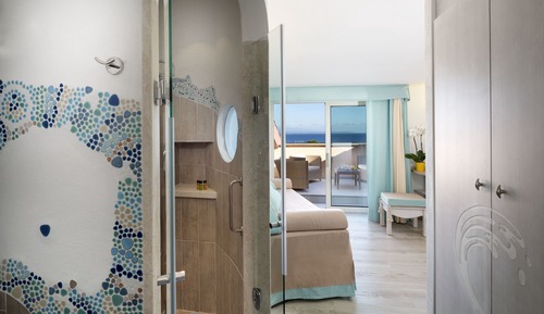 Habitación Deluxe doble, balcón, vistas al mar