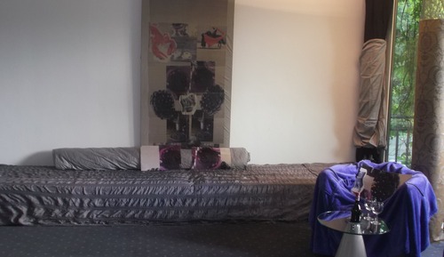 Suite superior, balcón, en la zona del jardín