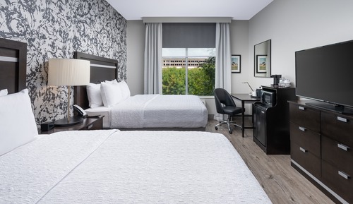 Habitación, 2 camas de matrimonio, accesible para personas con discapacidad, no fumadores