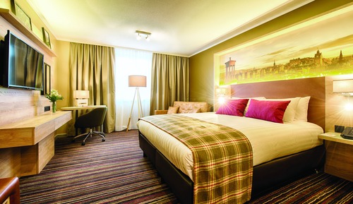 Habitación estándar, 1 cama de matrimonio grande con sofá cama