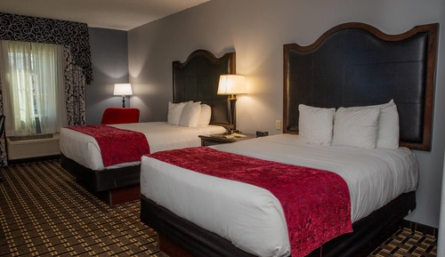 Habitación, 2 camas de matrimonio, accesible para personas con discapacidad, no fumadores