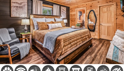 Cabaña, 2 habitaciones