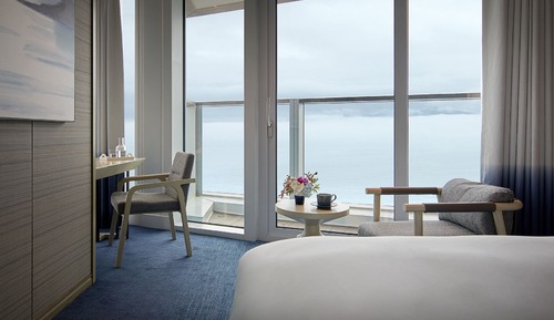 Habitación Premier con 2 camas individuales, vistas al puerto (Signiel, Mipo)