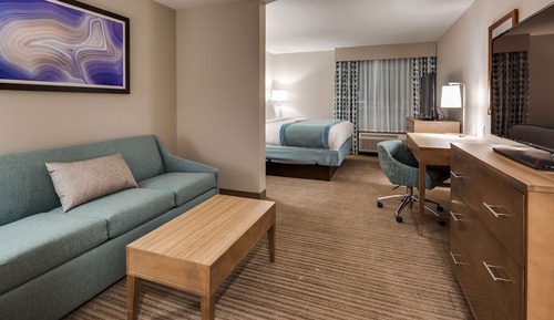 Suite, 1 cama de matrimonio grande con sofá cama, no fumadores (with Sofabed)