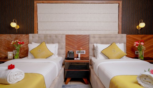 Habitación ejecutiva con 2 camas individuales