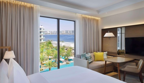 Habitación ejecutiva, 1 cama de matrimonio grande, vistas a la bahía (Theme Park Access)