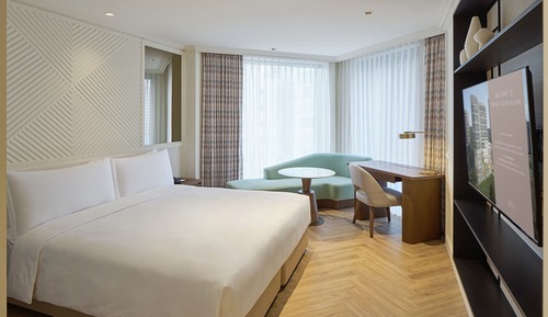 Habitación Deluxe, 1 cama de matrimonio grande, vistas a la ciudad