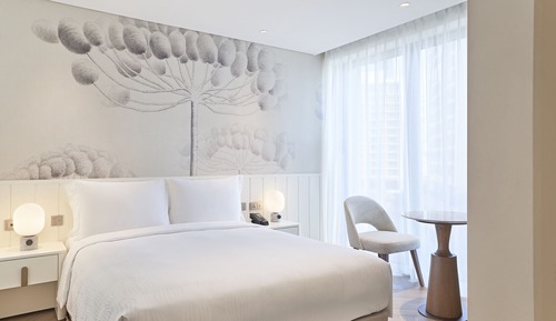 Habitación superior con 2 camas individuales, vistas a la ciudad (Kids)