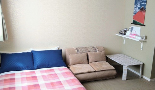 Habitación, 1 habitación, no fumadores, frigorífico (302, Orange, Japanese Style)
