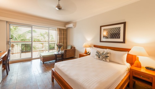 Habitación, 1 cama de matrimonio, vistas al parque