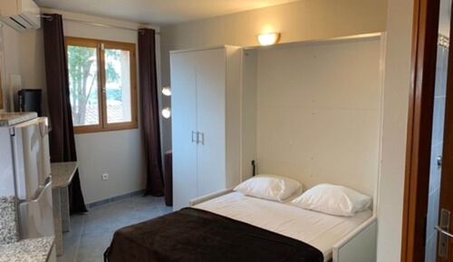 Estudio, baño privado (Vue Mer)
