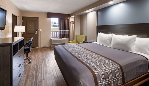 Habitación estándar, 1 cama de matrimonio grande, no fumadores, frigorífico y microondas