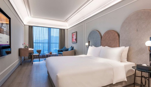 Habitación superior, 1 cama de matrimonio grande