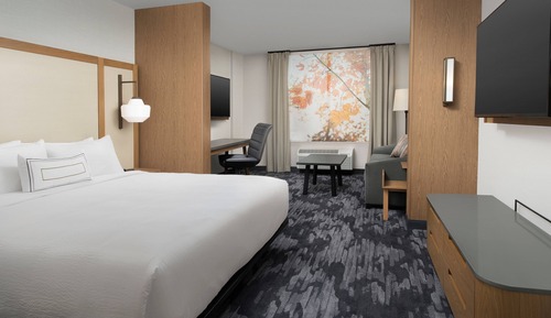 Suite, 1 cama de matrimonio grande con sofá cama (Hearing Accessible)