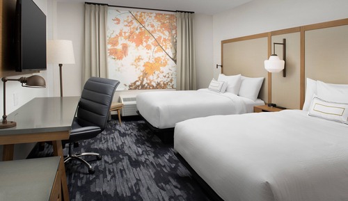 Habitación, 2 camas de matrimonio