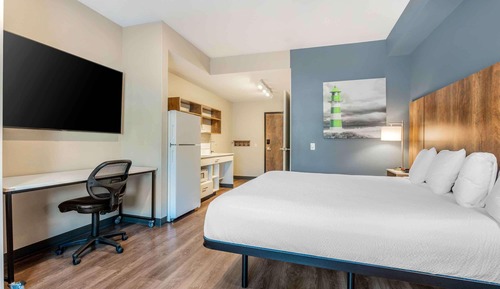 Estudio estándar, 1 cama de matrimonio grande, no fumadores, frigorífico y microondas