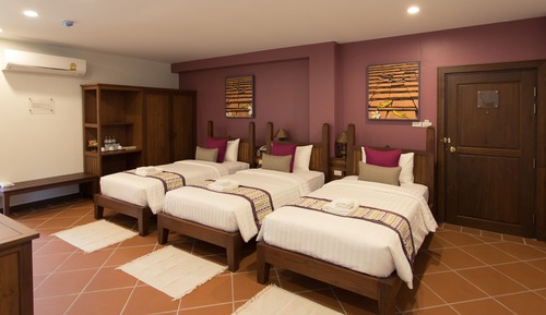 Habitación triple familiar