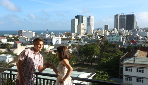 Estudio básico, balcón