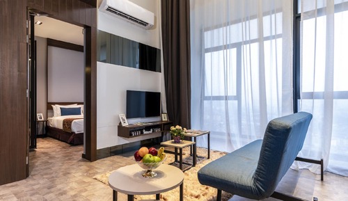Loft clásico, 2 habitaciones, bañera de hidromasaje (KLCC Views)