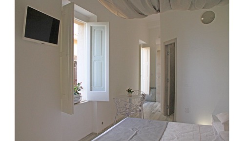 Habitación estándar doble, terraza, vistas al mar