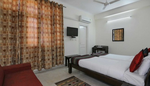 Habitación básica doble, 2 camas individuales, fumadores