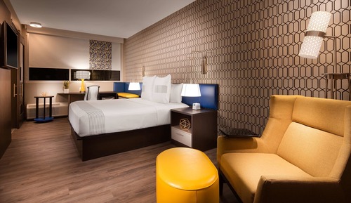 Habitación estándar, 1 cama de matrimonio grande, no fumadores, frigorífico y microondas