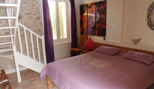 Habitación familiar, vistas a la montaña (Lavande)