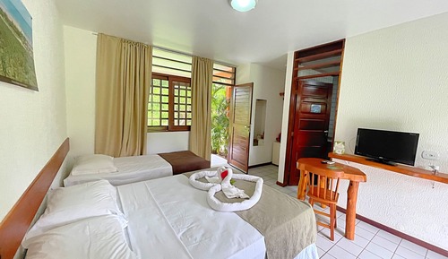 Habitación estándar, vistas al jardín, planta baja (Prata)