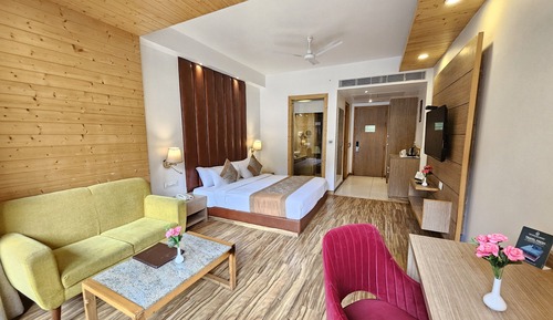 Habitación de lujo, balcón