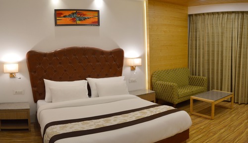 Suite presidencial, balcón